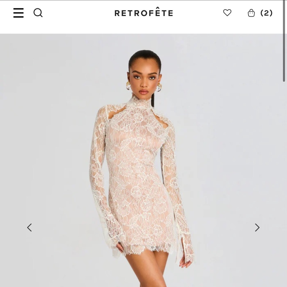 Retrofete Gilana Lace Dress